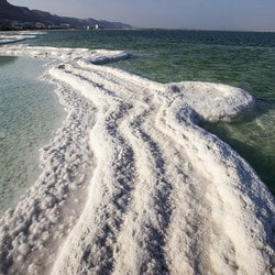 Sel de la mer Morte en Israel