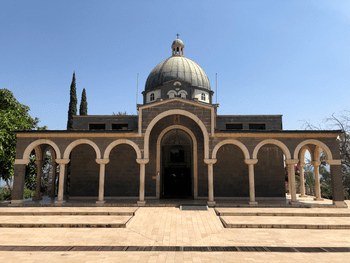 Mont des Beatitudes en Galilee