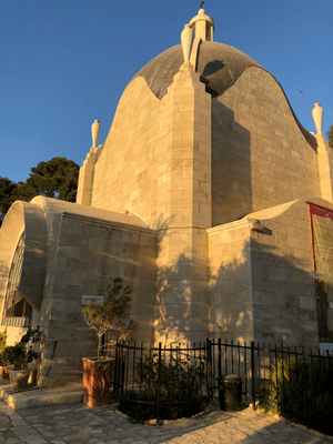 Eglise Dominus Flevit sur le Mont des Oliviers a Jérusalem