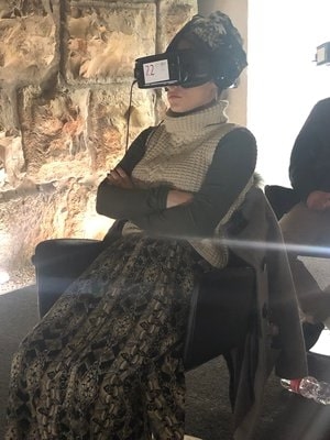 A Look Into the Past est une visite en réalité virtuelle sur le second temple de Jérusalem