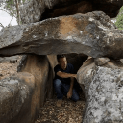 Art rupestre découvert sur un dolmen dans le Golan