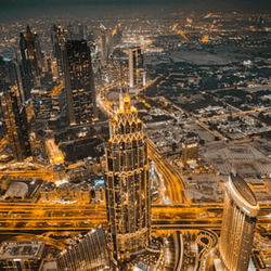 La Tour Burj Khalifa aux Emirat Arabes Unis prochaine destination des touristes israéliens